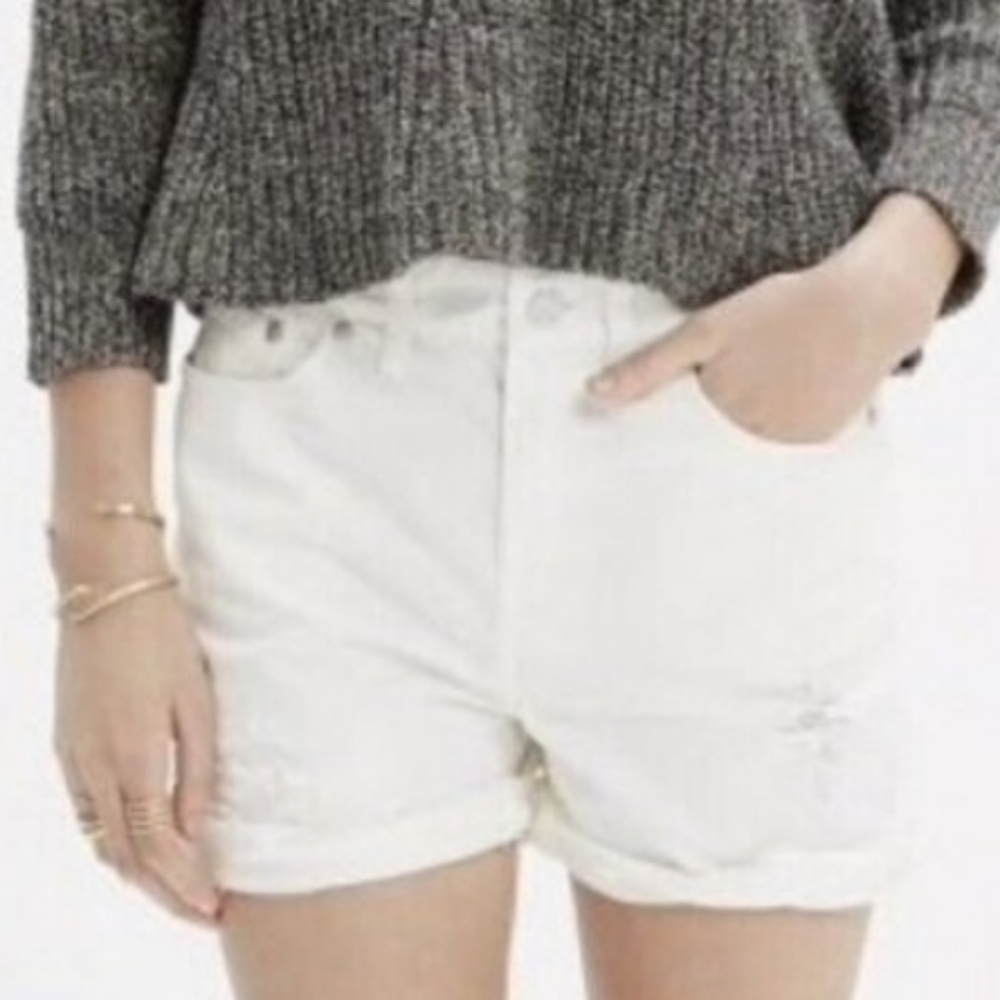 Madewell  Patch Distressed Short